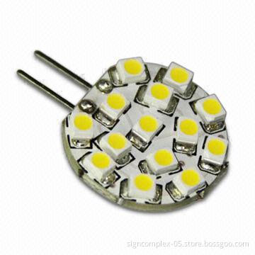 LED Bulb with 12V DC Voltage, and White and Warm White Colors Available